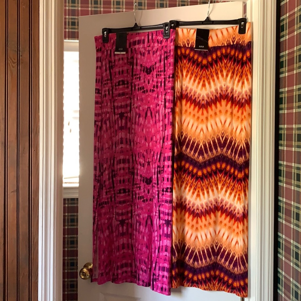 two long skirts